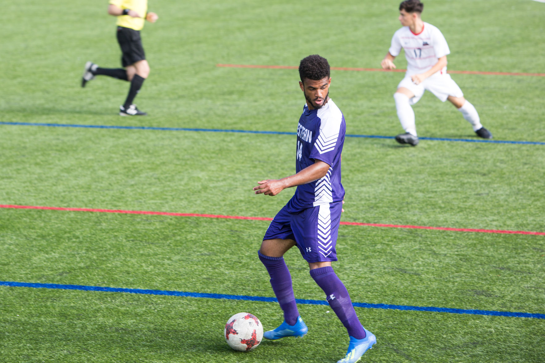 Men's soccer vs. Brock (Photo 1)